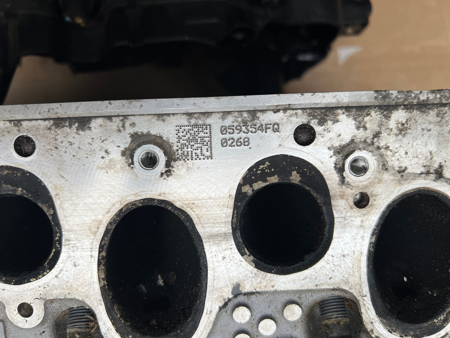 Vw Audi Q7/Q8 4M 2018 >>2023 3.0 TDI 50 V6 Cylinder Heads 059354FQ / 059353GL