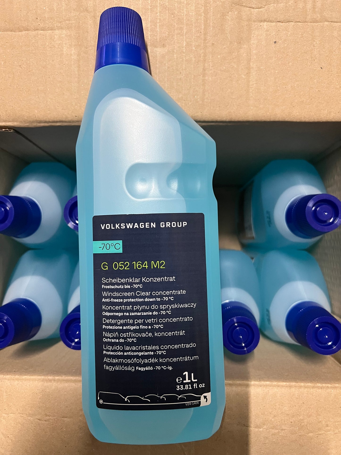 Genuine Vw /Audi / Bentley / Porsche/any car Concentrated Screen wash x 10L G052164M2