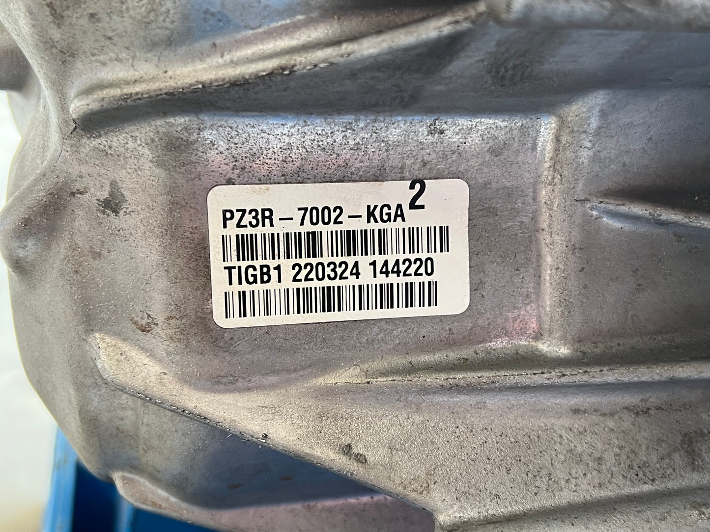 FORD TRANSIT CUSTOM II 2024 2.0 ECOBLUE GEARBOX PZ3R-7002-KGA