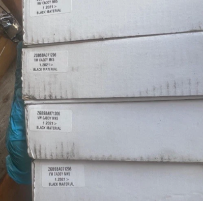 New Genuine Vw Caddy Rear Bumper Protector Tailgate Models Only ZGBSBA071206