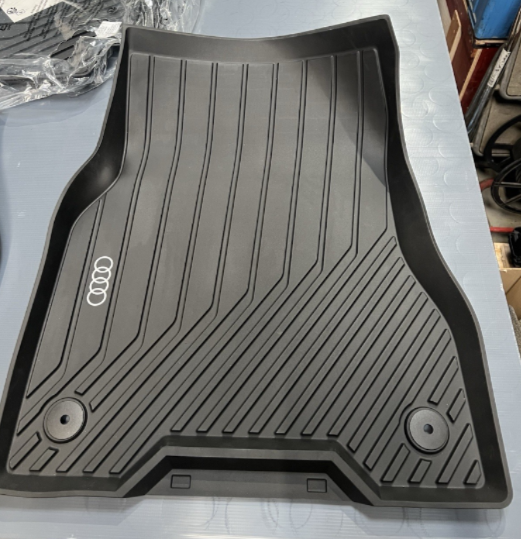 New Genuine Audi Q6 Front And Rear Rubber Mats 85H061511041 - 85C061501041