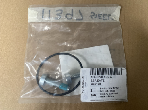 New Genuine Brake Cylinder Gasket And Screws 4M0698181A