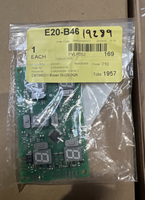 New Genuine Rangemaster Flavel Filter PCB P052165