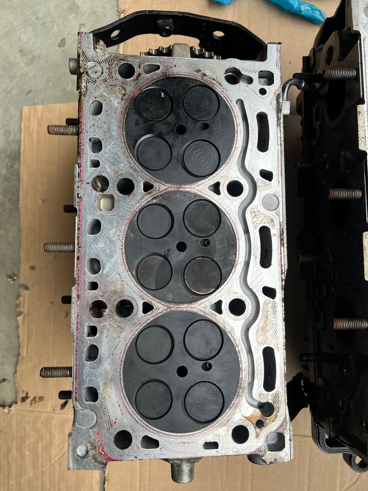 Vw Audi Q7/Q8 4M 2018 >>2023 3.0 TDI 50 V6 Cylinder Heads 059354FQ / 059353GL