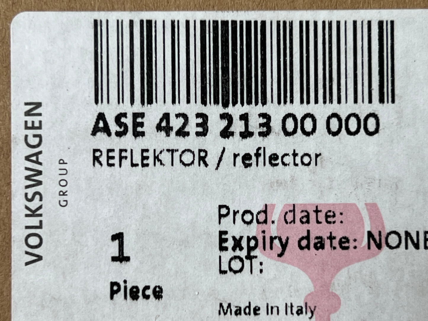 ACC reflecting mirror, Audi VAS 6430/3   /  ASE42321300000