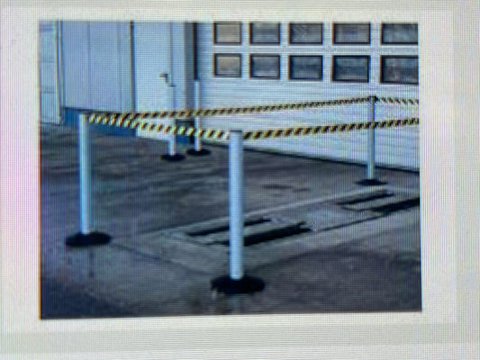 Retractable Safety Barrier high-voltage barrier tape VAS 6884