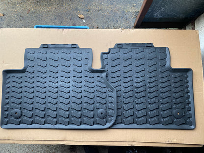 Audi Q7 Front and rear rubber mats 4M2061501041 / 4M1061512A041