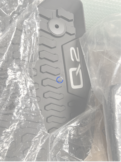 New Genuine Audi Q2 2017-On rubber all-weather rubber mat set