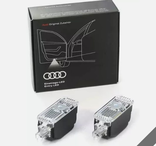 New Genuine Audi LED Puddle Lights with S-line Logo 4G0052133J