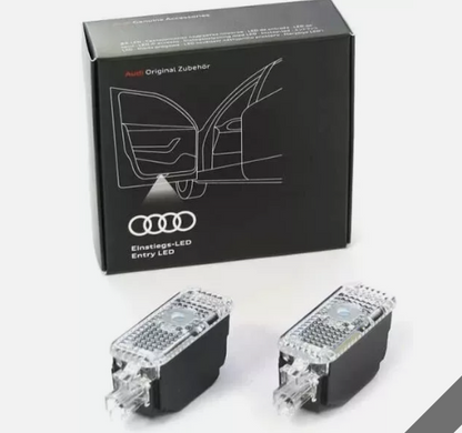 New Genuine Audi LED Puddle Lights with S-line Logo 4G0052133J