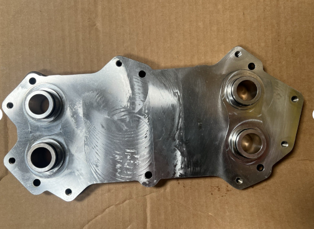 Genuine Audi R8 Coupe/Spyder Oil Cooler Base Plate 07L117223B