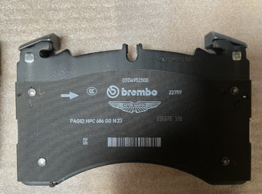 New Genuine New Genuine Aston Martin DB12 / Vantage / Vanquish Front Brake Pad Set for Carbon Brakes RY73-2D007-AA