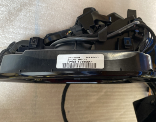 Damaged Genuine Aston Martin DB11 2016-23 AM5 Left Door Wing Mirror + Camera HY56-17683-AF