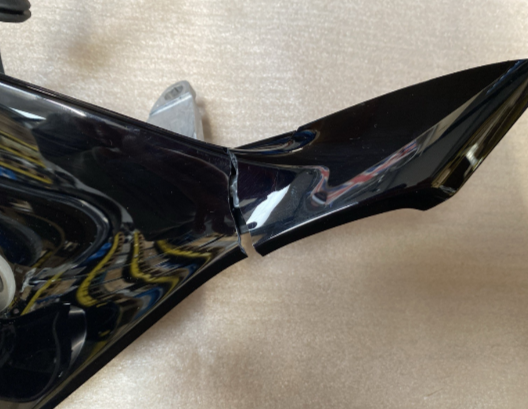 Damaged Genuine Aston Martin DB11 2016-23 AM5 Left Door Wing Mirror + Camera HY56-17683-AF
