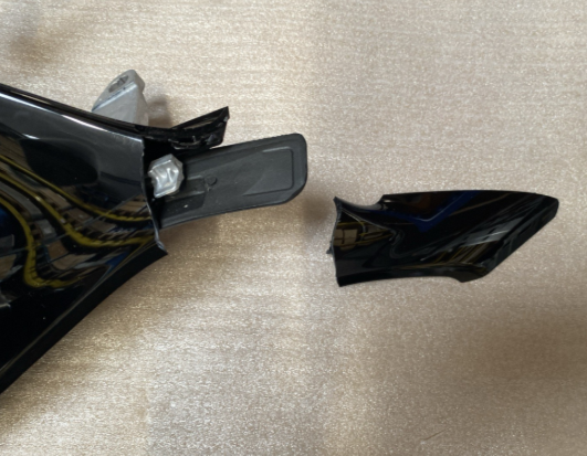 Damaged Genuine Aston Martin DB11 2016-23 AM5 Left Door Wing Mirror + Camera HY56-17683-AF