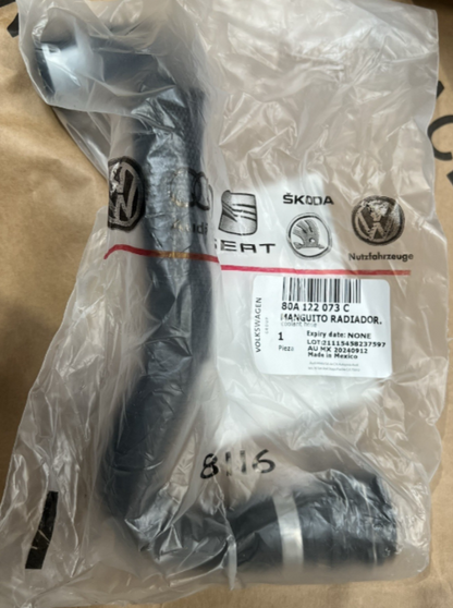 New Genuine Audi Q5 Coolant Water Hose Pipe 80A122073C