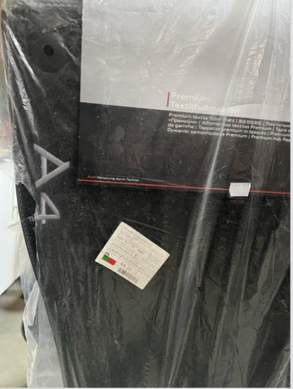 New Genuine Audi A4/A4 front footwell mats 8W2 061 275 MNO