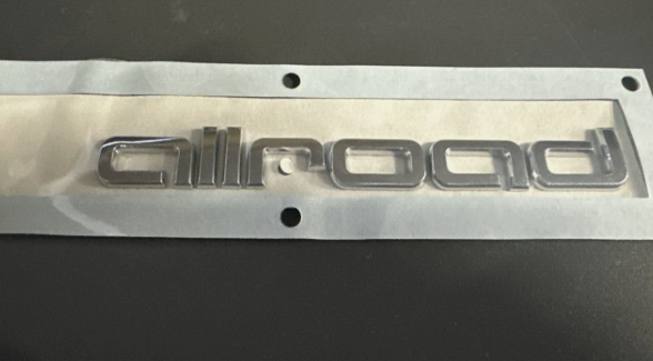 New Genuine Audi A4/S4/A6 ALLROAD Rear Chrome Inscription 8K9853735A2ZZ