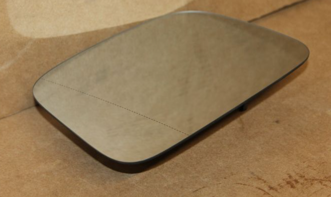 New Genuine Vw Left Side Mirror Glass 7H2857521G
