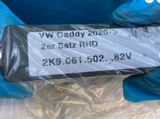 New Genuine Vw Caddy Rubber Floor Mats 2K906150282V