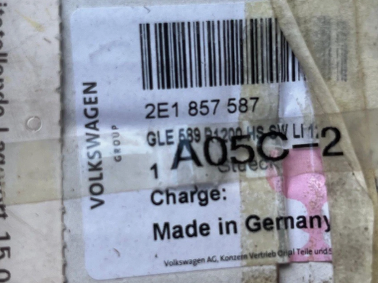 New Genuine Vw Crafter Convex Heated Mirror Glass 2E1857587