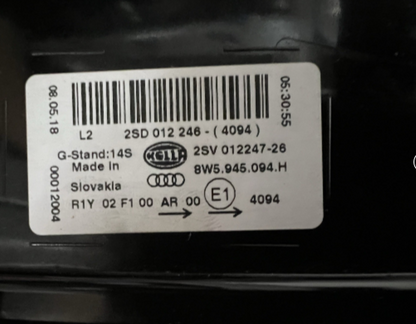 New (other ) Genuine Full set of Audi A4/S4/Avant/Quattro LED Rear Lights