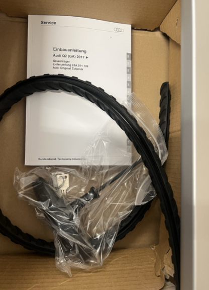 New Genuine Audi Q2 Roof bars 81A 071 126