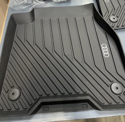 New Genuine Audi Q6 Front And Rear Rubber Mats 85H061511041 - 85C061501041