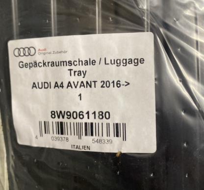 New Genuine Audi A4/S4/RS4 Plastic Boot Liner 8W9061180