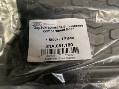 New Genuine Audi Q2 Plastic Bootliner 81A061180