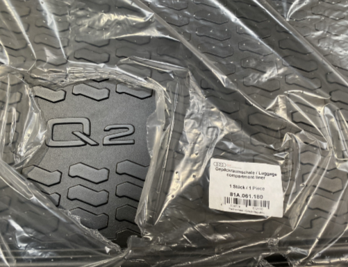 New Genuine Audi Q2 Plastic Bootliner 81A061180