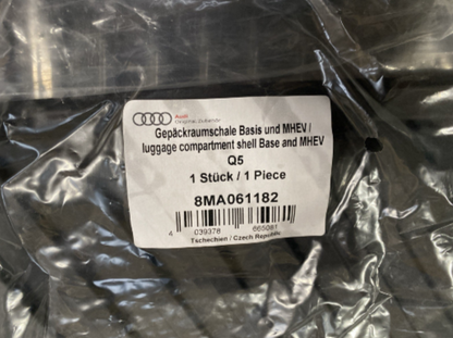 New Genuine Audi Q5 Rubber Bootliner Load Liner 8MA061182