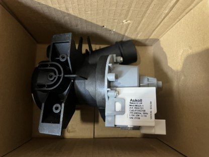New Genuine Hoover Washing Machine Drain Pump & Filter 41042258