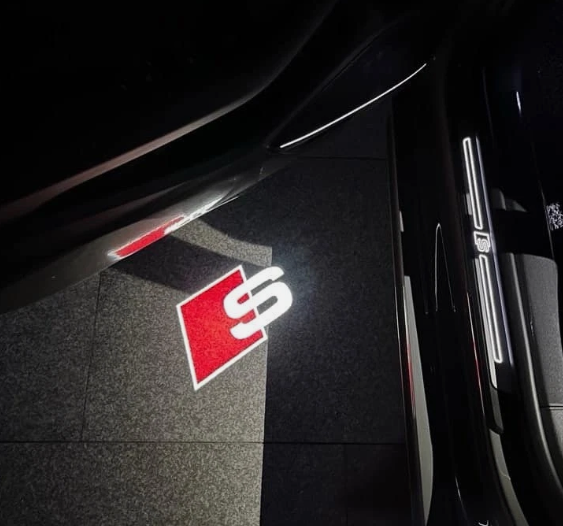 Audi S Line Logo Door Puddle Entry Light Lamp 4G0052133J