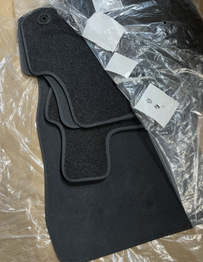 New Genuine Audi A3/S3 Front &amp; Rear Carpet Mats (Soul Black) 8V4863011AQA5
