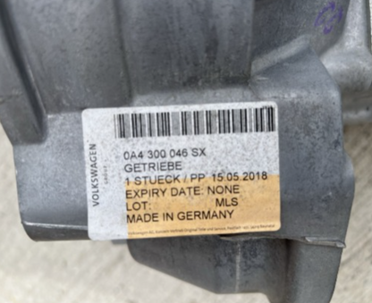 New Old Stock Vw Caddy 5spd Manual gearbox 1.6 tdi