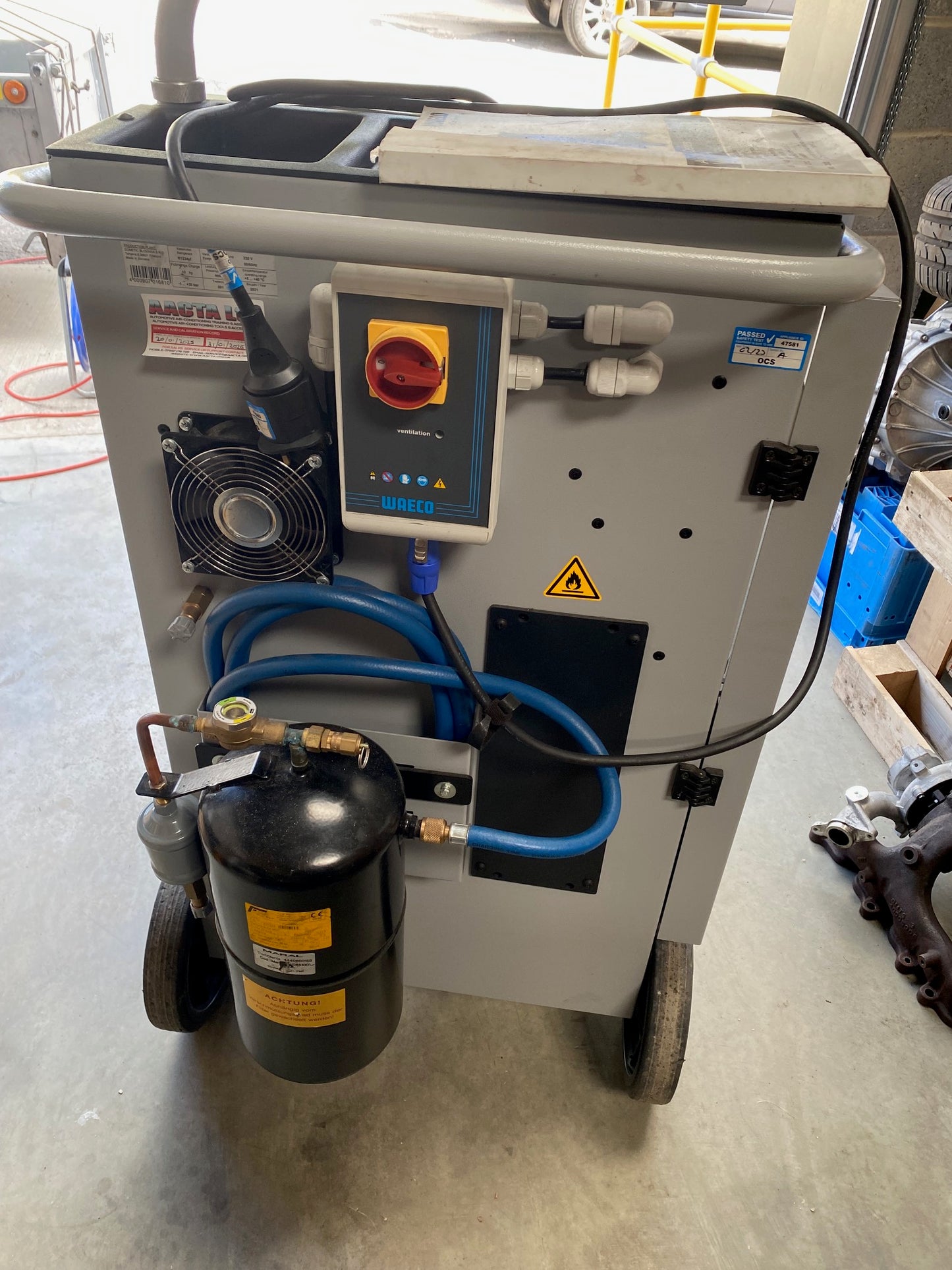 WAECO ASC Fully Automatic Aircon Service Machine VAS 581 001A