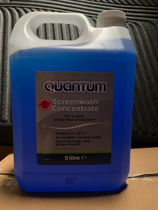 4 x 5L Genuine Vw / Audi / any car Quantum Concentrate Screenwash ZGB00QSWC05LNF